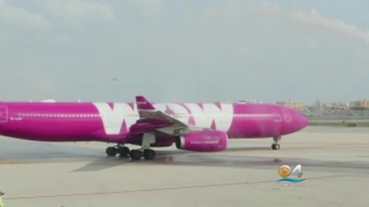 Passengers On Wow Air Say Flight To Europe Canceled & They’re Stuck In South Florida