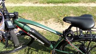 Электро велосипед WHITE SIBERIA CAMRY ALLROAD обзор владельца