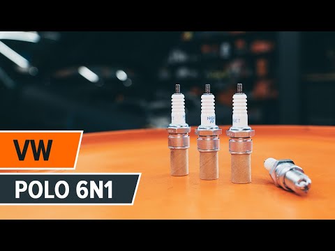 How to change spark plug on VW POLO 6n1 [TUTORIAL AUTODOC]