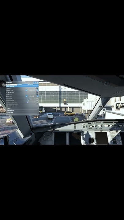 Easily change the default cockpit camera in microsoftflightsimulator