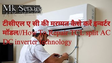 TCL inverter model AC ki repairing//F6 error code