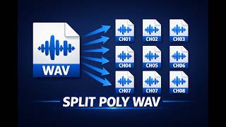 How to Split a Poly WAV File into Mono Tracks - Wave Copilot