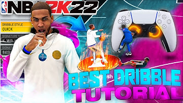 #1 BEST ADVANCED DRIBBLE TUTORIAL in NBA 2K22 w/HANDCAM! BEST DRIBBLE MOVES + HOW TO DRIBBLE in 2K22