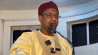 Khudubar Juma'a Tareda Dr. Abdallah Usman Gadon Kaya (Hafizahullah).