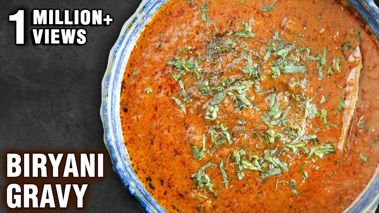 Biryani Gravy | Restaurant Style Biryani Curry | Biryani Salan |  Biryani Sherva recipe By Smita
