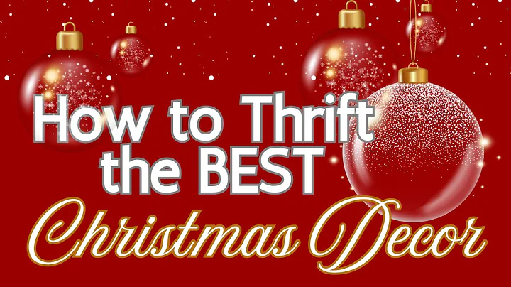 Score AMAZING Christmas Decor at Thrift Stores