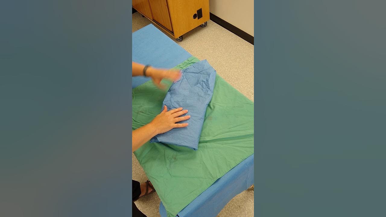Surgical Packs Wrapping a gown YouTube