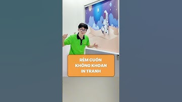 Rèm cuốn không khoan in tranh #remcua #remcuaso