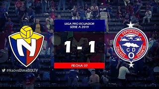 CD El Nacional 1 - 1 CD Olmedo | Liga Pro Serie A - Fecha 07 |