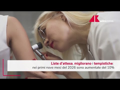 Video Liste d'attesa, nel 2026 migliorano i tempi - Video