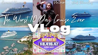 The WORST 10 Day Cruise EVER on the CARNIVAL VENEZIA out of NYC🛳️👎🏽 | Jess4TV