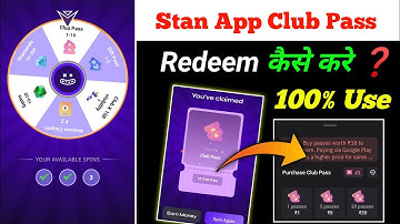 Stan app Club Pass redeem problem | Stan App Club Passes Use Problem | stan app withdrawal problem 
