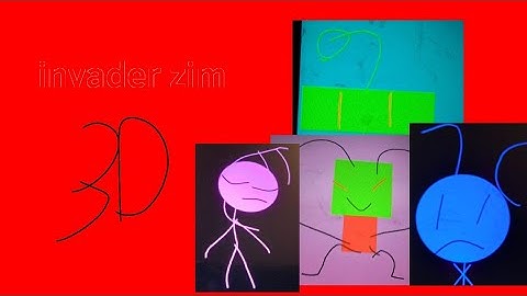 homemade intros invader zim 3d @DogToons.