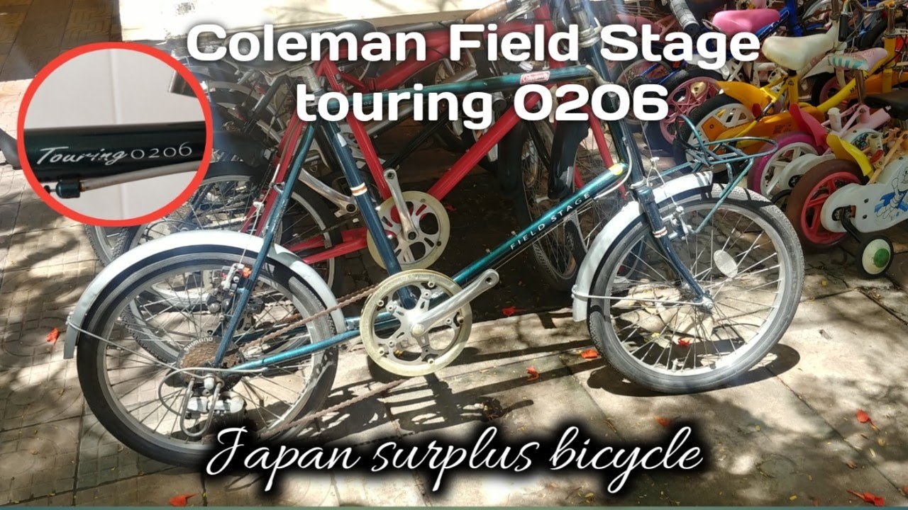 JAPAN SURPLUS bicycle market for a Coleman Field Stage touring 