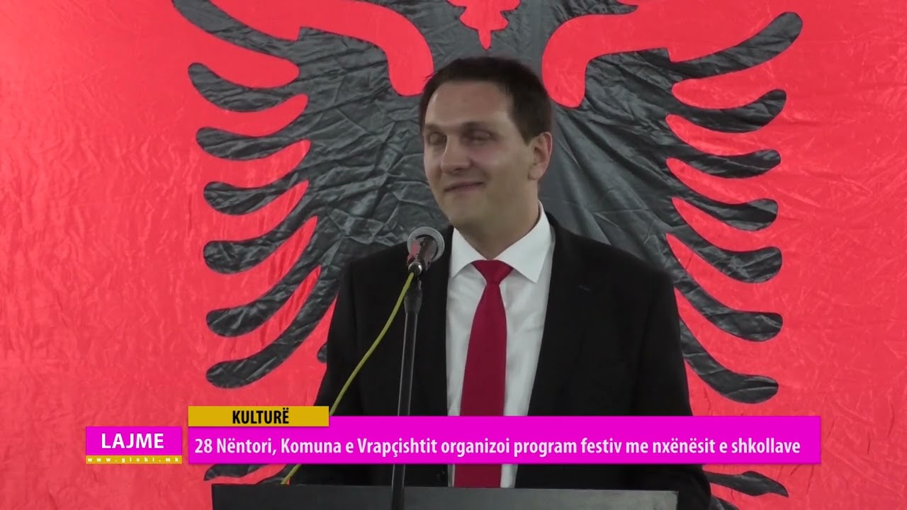 28 Nëntori, Komuna e Vrapçishtit organizoi program festiv me nxënësit e shkollave