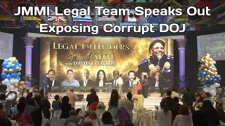 JMMI Legal Team Speaks Out Exposing Corrupt DOJ
