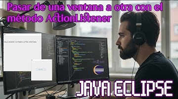 JAVA ECLIPSE, overschakelen van het ene venster naar het andere met de ActionListener-methode met...