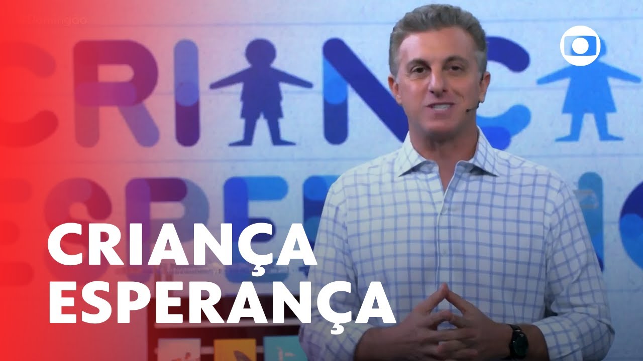 Luciano Huck dá a largada para o Criança Esperança 2022! 😍 | Domingão com Huck | TV Globo