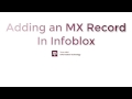 Adding an mx record