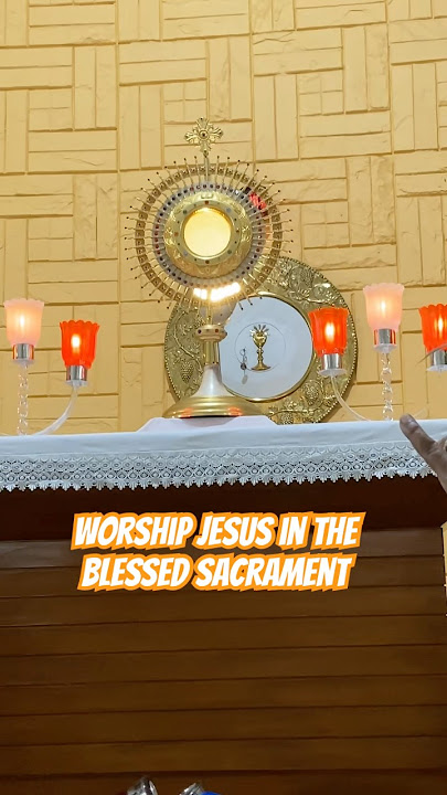 Here I am to worship #song #jesus #worship #eucharist #shortsvideo