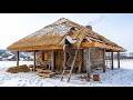 His Cabin Looked Like a Mushroom Under a Giant Roof — Until 30 Below Couldn't Touch the Walls