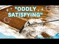 Dirty water rugs  protima pull back scraping compilation  asmr