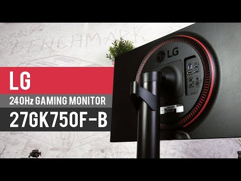 LG 27GK750F-B 240Hz Gaming monitor