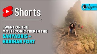 I Went On The Most Iconic Trek In The Sahyadris - Harihar Fort | Curly Tales