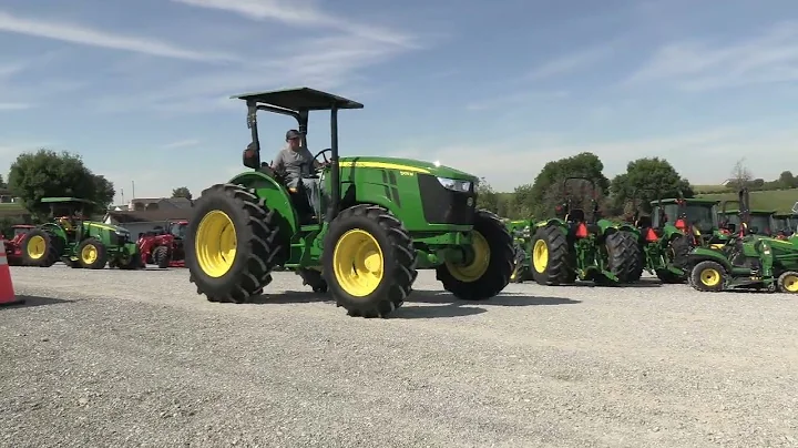 2023 John Deere 5105M Open Station Tractor! JD Warranty! For Sale by Mast Tractor Sales