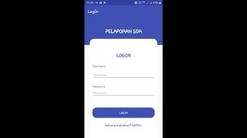 Demo Aplikasi pelaporan kerusakan berbasis android