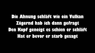 Rammstein - Alter Mann (Lyrics)