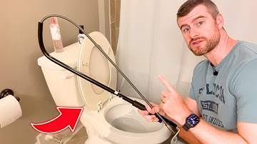 How to Use a Toilet Snake Correctly | Fix Clogged Toilet with Auger