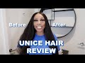 The TRUTH About Unice Hair | Honest Review &amp; 13X4 Front Lace Wig Install|UNice hair