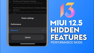 Enable Miui 12.5 Disable Hidden Features - Performance Mode,Gestures Setting & Animation