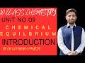 10 Class Chemistry UNIT NO 9 CHEMICAL EQUILBRIUM INTRODUCTION IN URDU AND HINDI