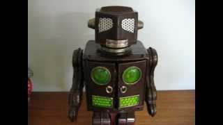 60`s HORIKAWA SH TIN BAT/OP ATTACKING MARTIAN SPACEMAN ROBOT JAPAN
