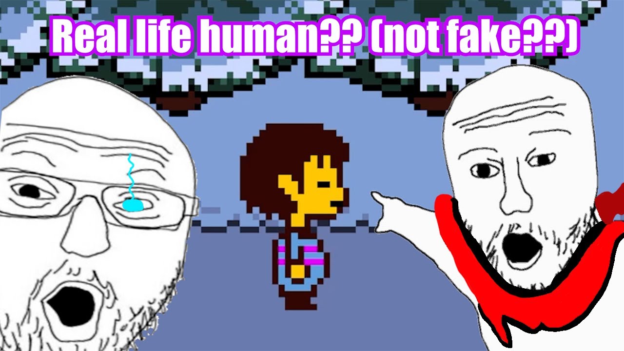 Capturing a REAL HUMAN!! | Undertale: The Blind Experience
