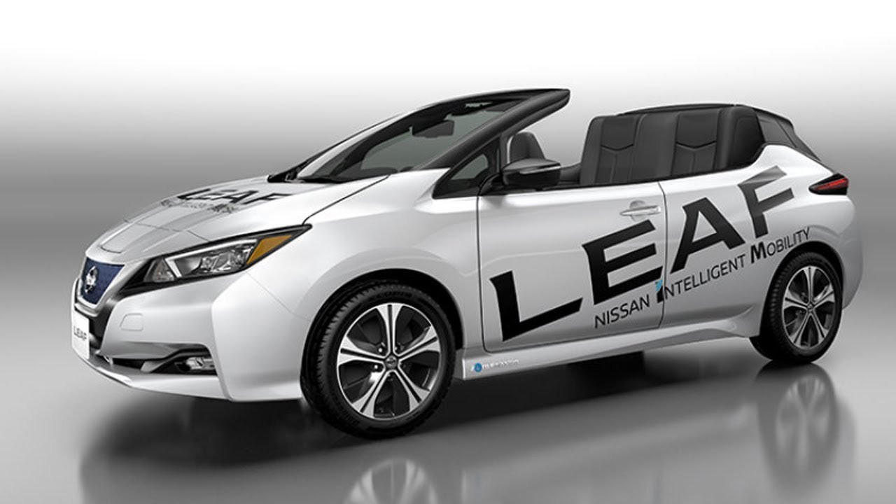 automobile Nissan built a convertible Leaf, but you can't buy it