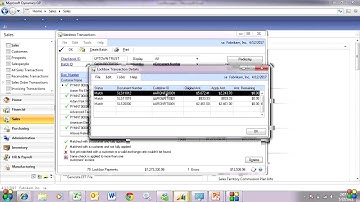 Dynamics GP Lockbox