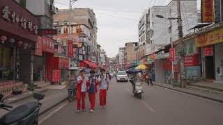 China township walking. Zazuo Town, Guizhou・4K