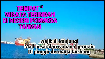 SURGA WISATA DI NEGERI FORMOSA TAIWAN " dermaga laut taichung wuqi" # cewek mesuji lagi liburan #