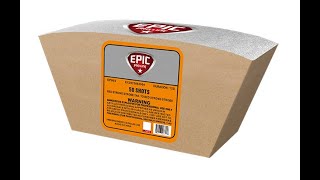 50 SHOT RED STRONG STROBE TAIL TO RED STRONG STROBE - EPIC PRO LINE - EPL003