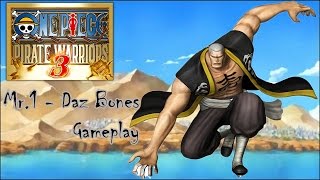 One Piece Pirate Warriors 3 - Mr.1 Daz Bones Gameplay