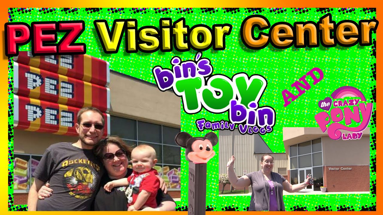 Bins Toy Bin Family Vlog PEZ Visitor Center Adventure with