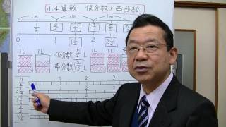 小4算数 仮分数と帯分数 Youtube