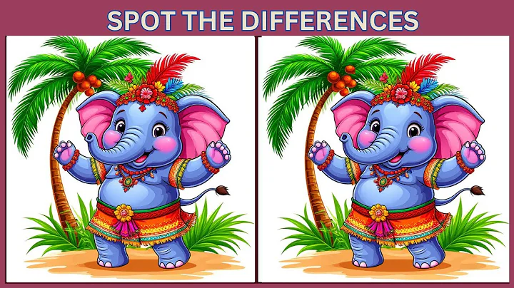 SPOT THE 3 DIFFERENCES, "Unbelievable! " Brain Teasers Ahead! Test Your IQ, Preceptive Genius