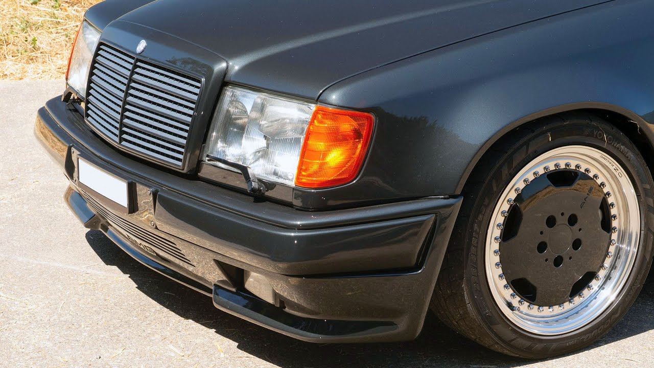 AMG Hammer Mercedes-Benz 300 CE 6.0 Wide-body with the M119 engine - YouTube