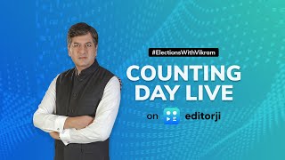 #ElectionsWithVikram Counting Day Show LIVE on editorji app screenshot 5