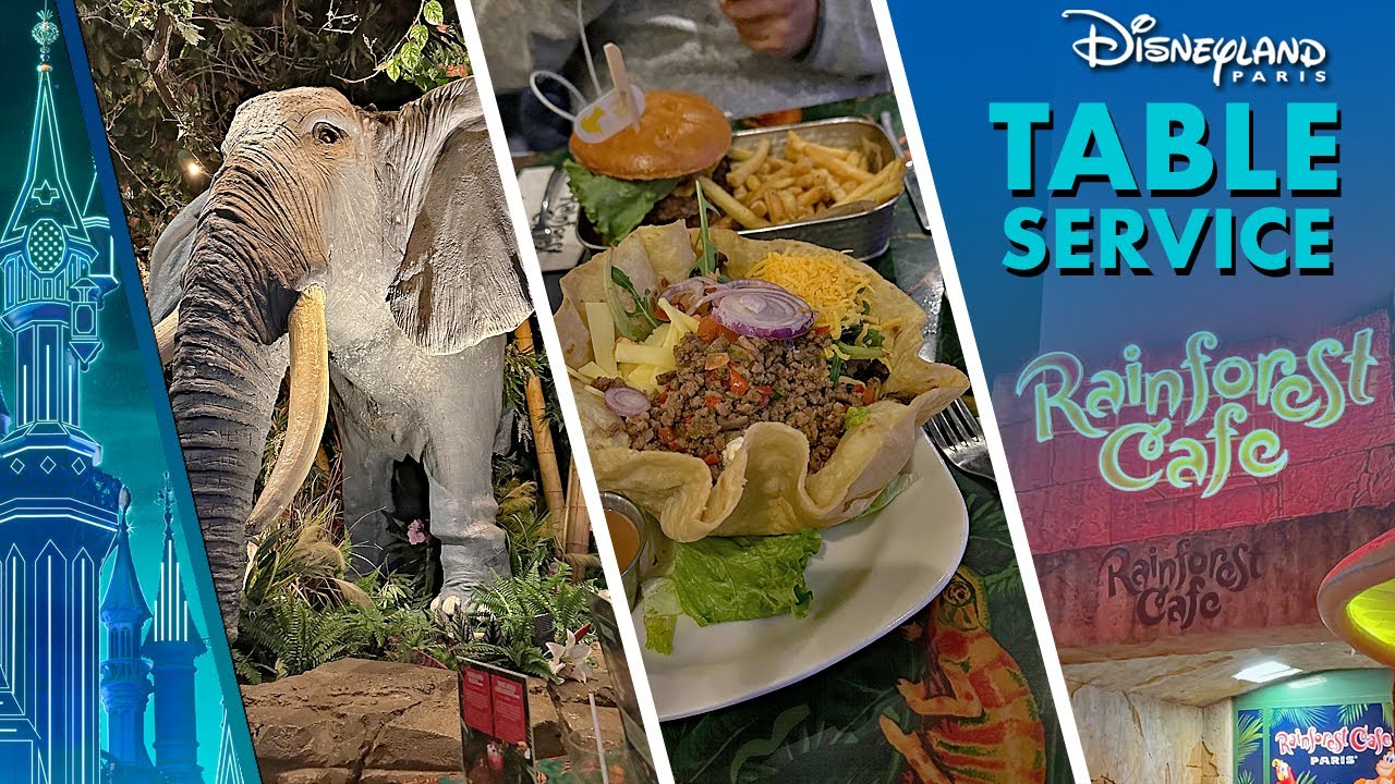 Rainforest Cafe🍴Disney Village at Disneyland Paris 2025