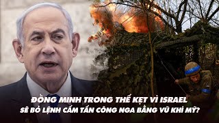 Điểm xung đột: Đồng minh trong thế kẹt vì Israel; sẽ không cấm Ukraine đánh đất Nga bằng vũ khí Mỹ?